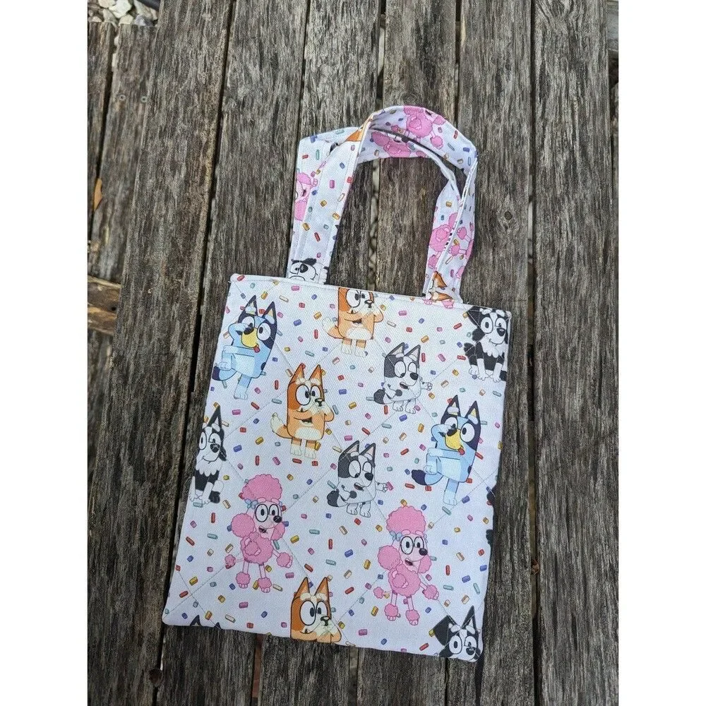 Bluey and friends kids youth tote bag brand new
